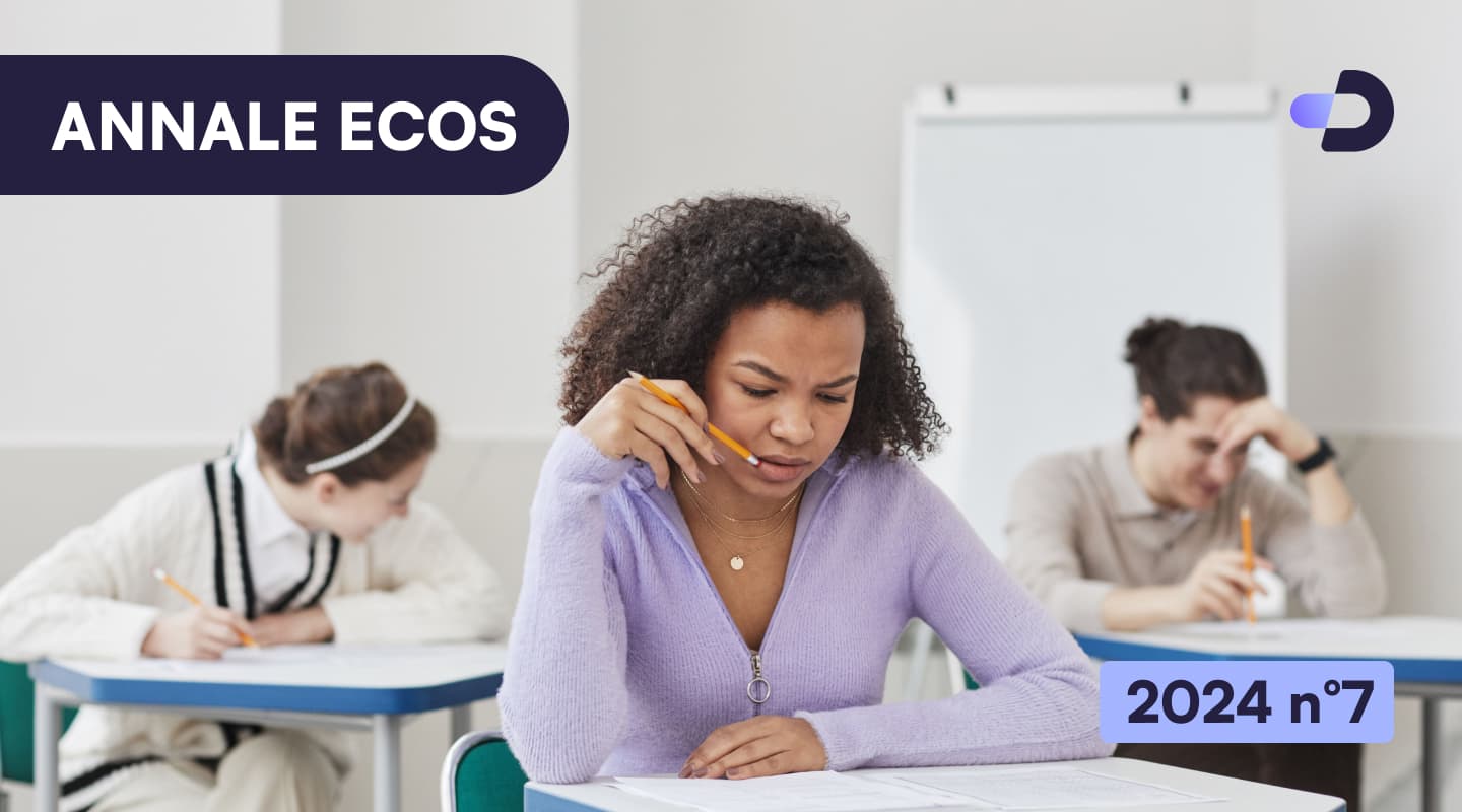 Annale ECOS 2024 n°7